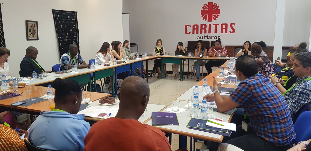 MpindiAbaas's tweet photo. Amazing discourses and discussion on media and migration here at the september school in Rabat with @Eric1chinje @TU_Dortmund @BoschStiftung #mediamigration https://t.co/51ga9JoyEU