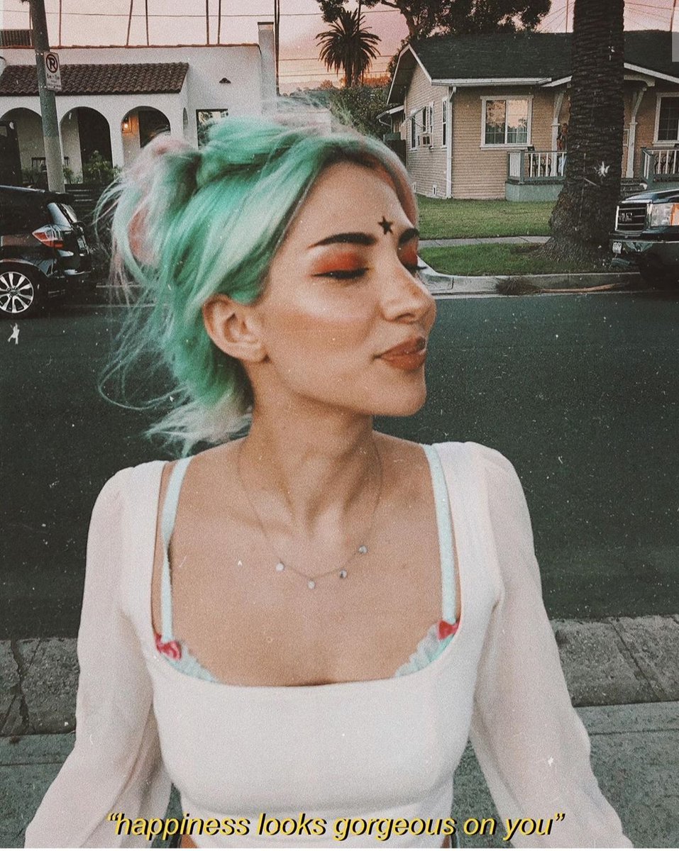 "happiness looks gorgeous on you"