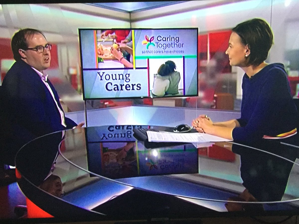 Superb to have <a href="/BBCLookEast/">BBC East</a> highlighting the role of #YoungCarers this evening 👏👏👏