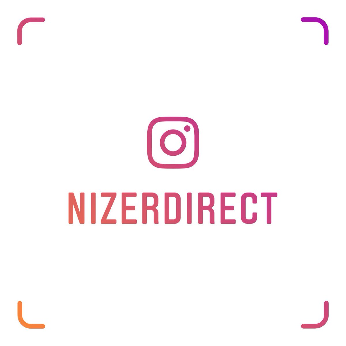 NizerDirect's tweet image. Follow us on Instagram!

#instagram #follow
