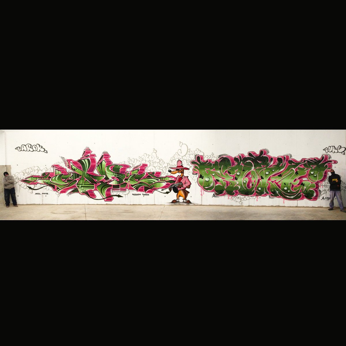 bukelias's tweet photo. Así somos, BAROK+BUKE

#graff #graffitti #graffitispain #graffitizgz #instagraff #style #wildstyle #illusions #fantasy #astrofat #buscatapias #lol #marianoscrew #bukemecrew #barokrck #rck  #mcrew #bukelias #barokone #barok #barok_buke #b #buke #BUKE https://t.co/SsEyeOnrSf
