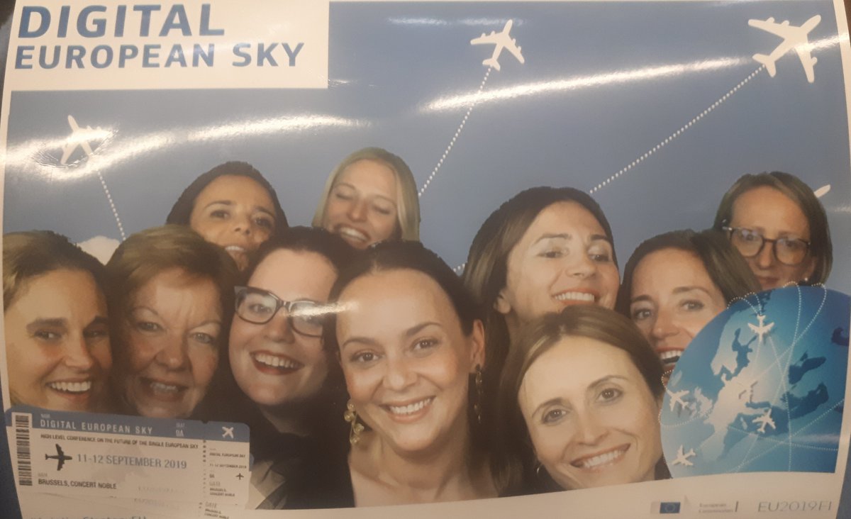 Meet the amazing #womeninaviation driving home the future Single European Sky. #aviationstrategyeu