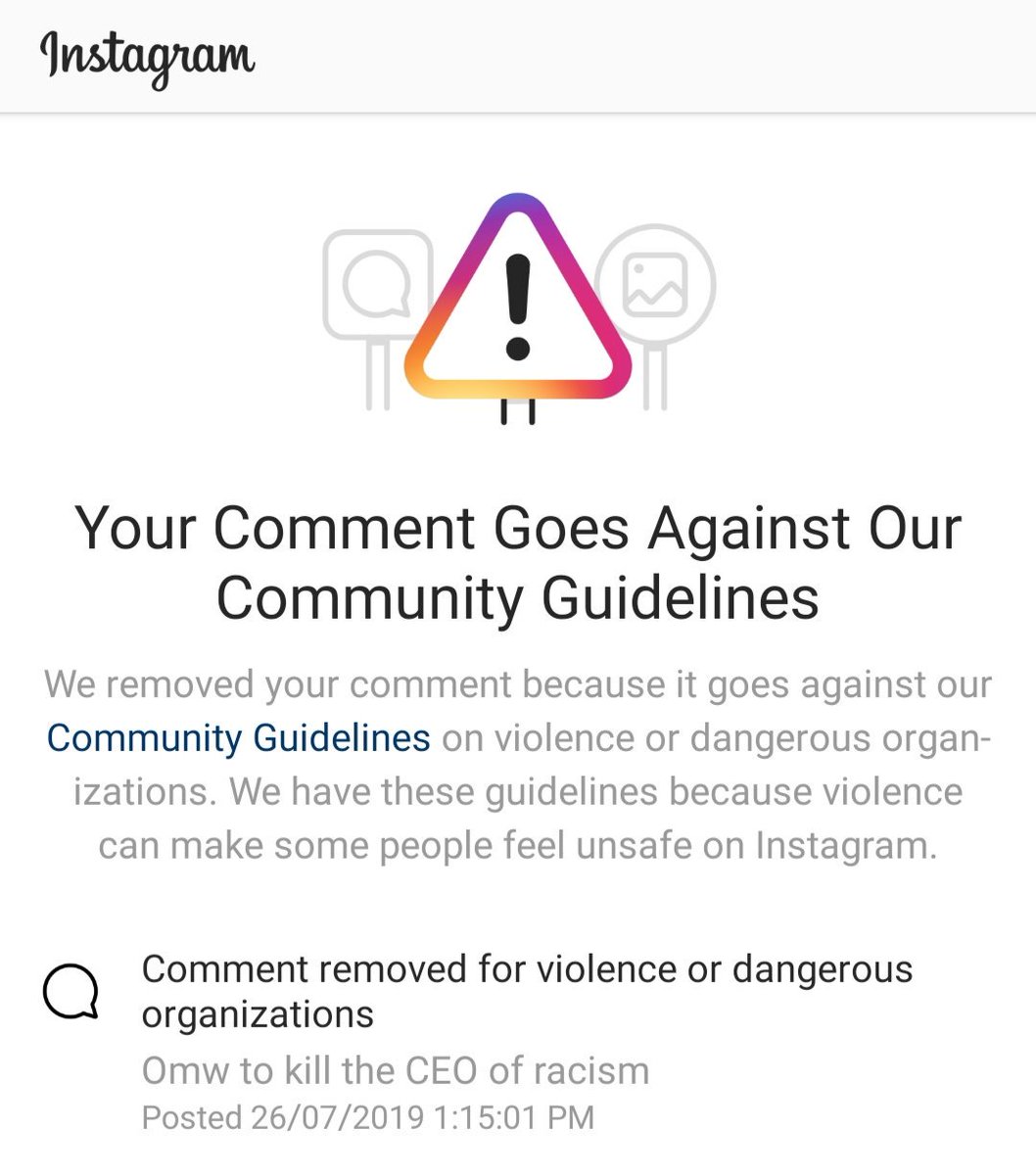 DolanDark's tweet photo. Instagram supports racism confirmed? https://t.co/XKC6U8NKhK
