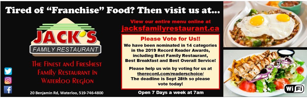 Jack S Restaurant On Twitter Tired Of Franchise Food Look For