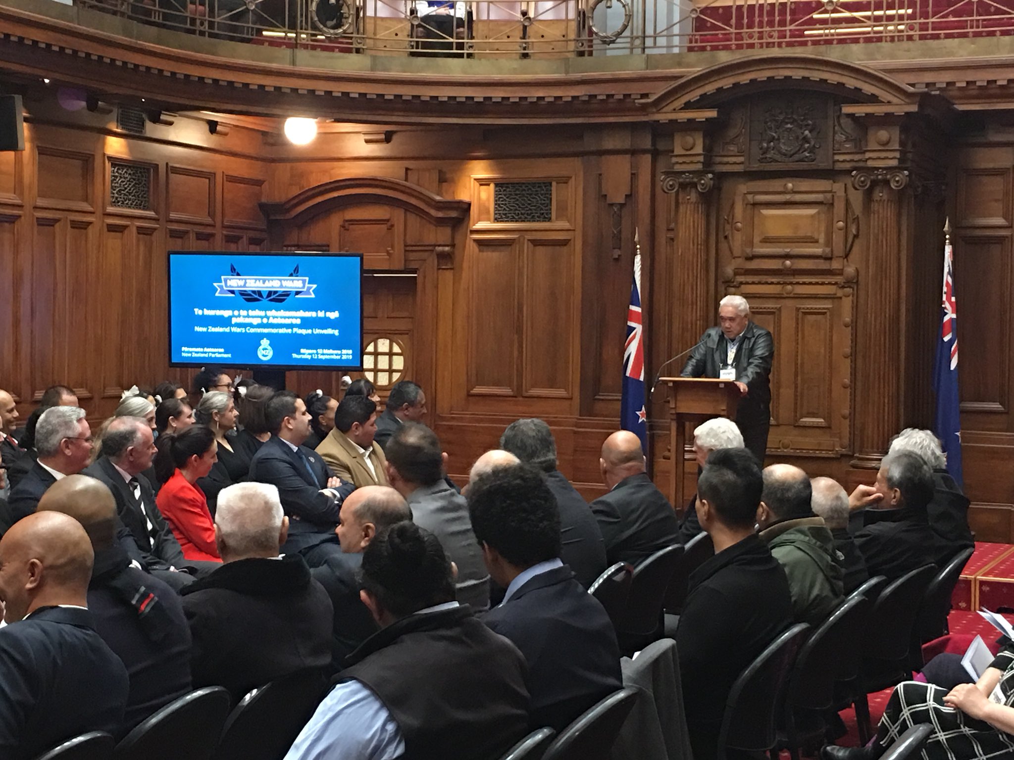 Maiki Sherman A Plaque Commemorating The New Zealand Wars Is Being Unveiled At Parliament This Morning In The Debating Chamber 1newsnz Nzpol Nzwars T Co Yjdiwfnyoq