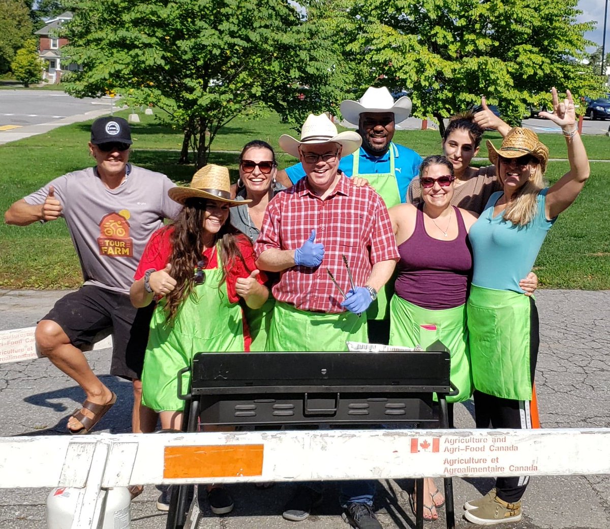 ChrisWForbes's tweet photo. Biked in the annual #GCWCC Tour de Farm today! Thanks to the organizers
and our #GCAggie colleagues who came out to support our communities. https://t.co/JFVHOCwKQw