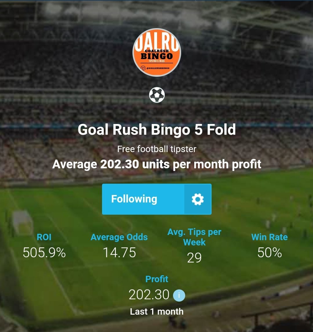 michaeldonn_'s tweet photo. So now Saturday and Sunday bingo cards all bets have been added to my @tipstrr accounts to verify ROI numbers, average odds, win rates, profits https://t.co/kuqJEGPjtl