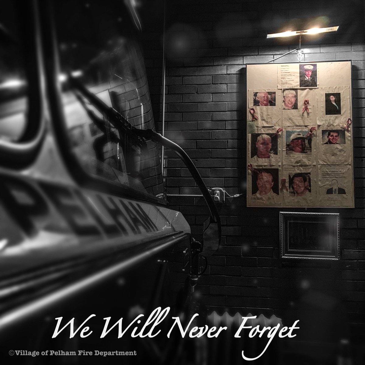 We will never forget the 10 Pelham residents who lost their lives on September 11, 2001. As well as the 343 members of the FDNY,  23 NYPD Officers, 37 Port Authority Police Officers, the 8 New York City EMTs, and Paramedics,&amp; the 2,977 civilians. #pelham #NeverForget #September11