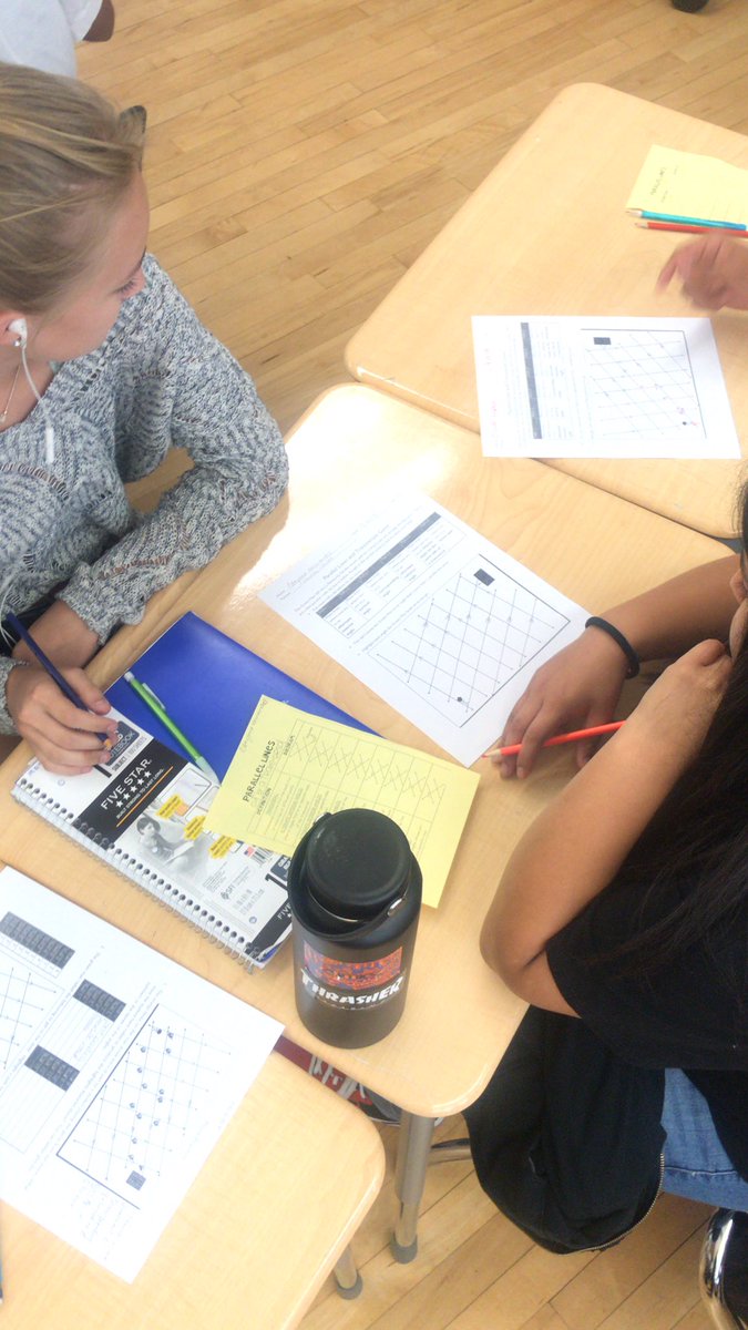 Mathteacher31's tweet photo. Students using angle pairs to escape parallel land! #mathgames #parallellines #transversal #highschoolmath https://t.co/hErfNXVrnf
