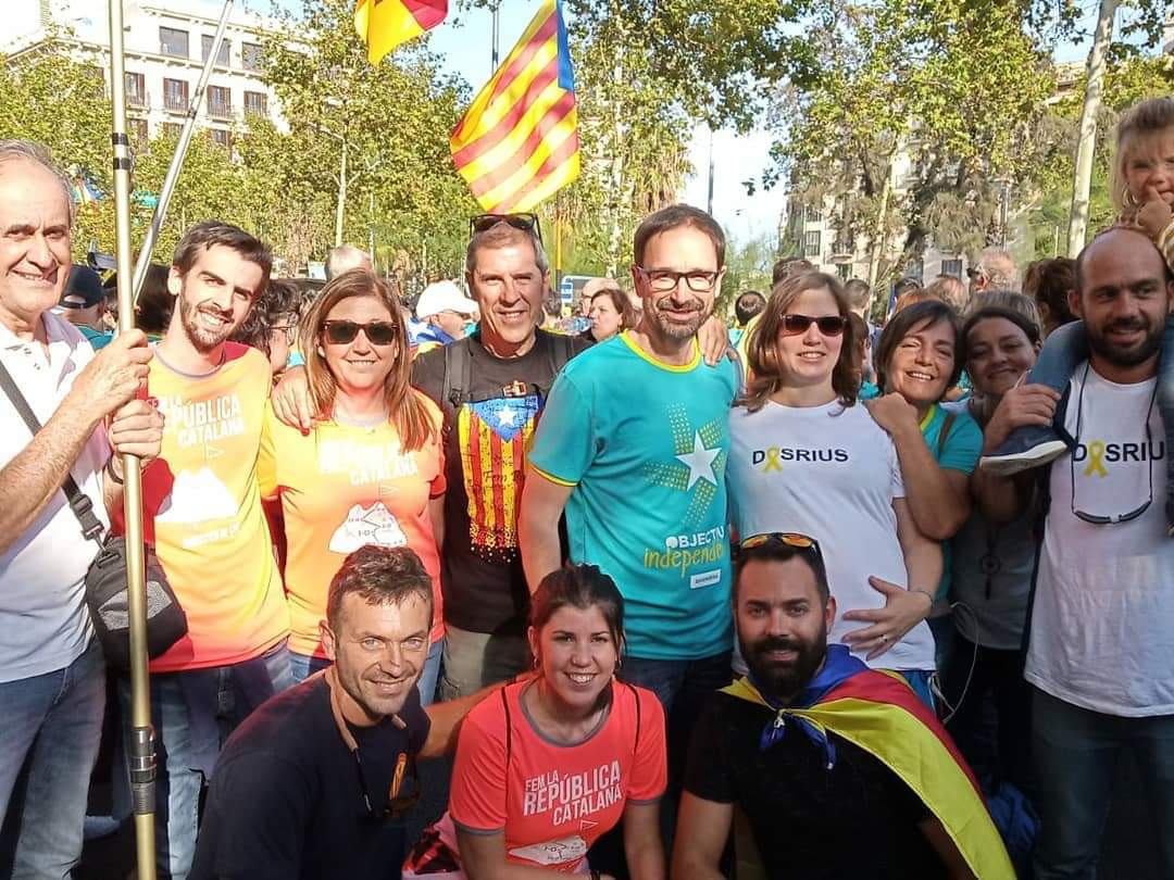 boschimanus's tweet photo. La gent de Dosrius, Canyamars i Can Massuet hi som, i hi serem sempre. Un any més a la manifestació de l'@assemblea, persistirem fins a la llibertat #ObjectiuIndependència #RepúblicaCatalana https://t.co/GiLxfM5ELn