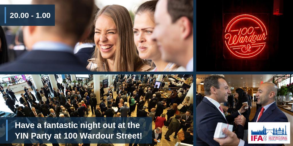 The time has come for this year’s #IFA2019London YIN Party! We hope you are already at 100 Wardour Street enjoying yourselves. If not, we are sure you will be arriving fashionably late! Have a fantastic night and share your best moments using the congress hashtag.