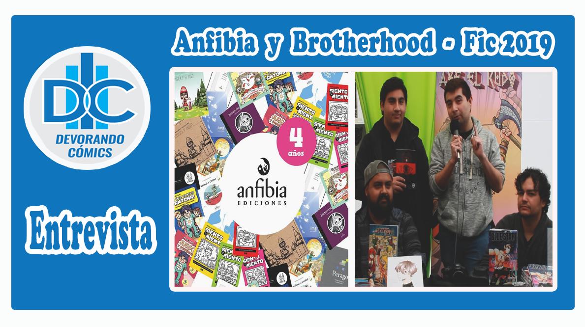 Amigos de #DevorandoComics en <a href="/FICSantiago/">FIC Santiago</a> 2019 entrevistamos a autores de <a href="/AnfibiaEd/">Anfibia Ediciones</a> y Brotherhood Comics quienes nos contaron sobre sus novedades para el publico y donde seguirles. :)

Link #Youtube: youtu.be/-d4oZPE2xYo

#FicSantiago #Fic2019 #ComicsChilenos  #Chile