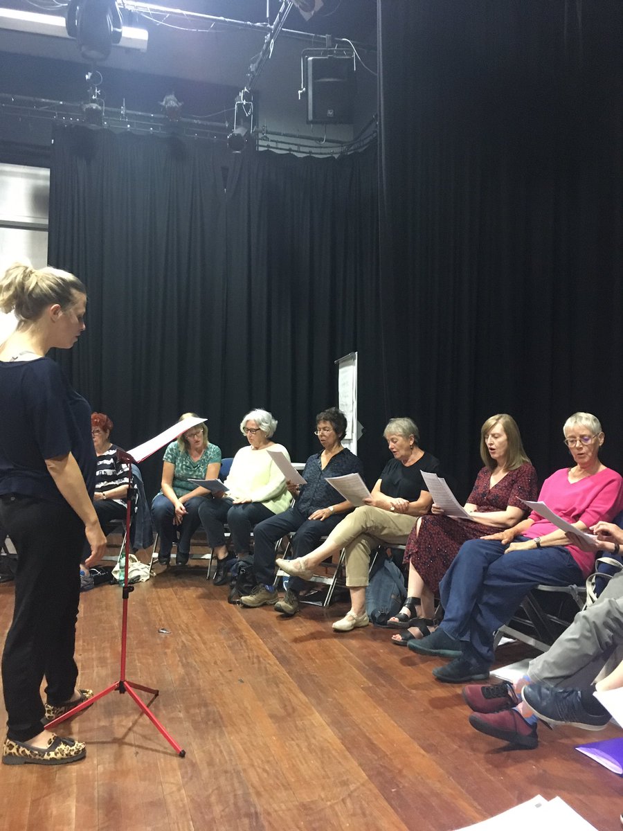 womensingeast's tweet photo. Great start to our new term - “Ain’t no sunshine” cracked in one session and loving the beautiful “ Silent Noon” - lovely to be back singing together https://t.co/8VCMls2GS1