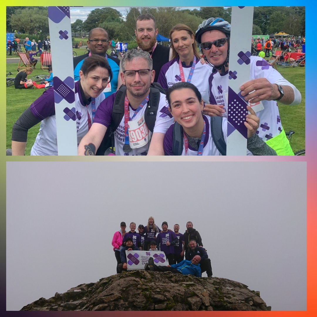 Another activity complete. @GrandCentralGLA <a href="/GCH_Charity/">Glasgow Children's Hospital Charity</a> #pedalforscotland #bennevis