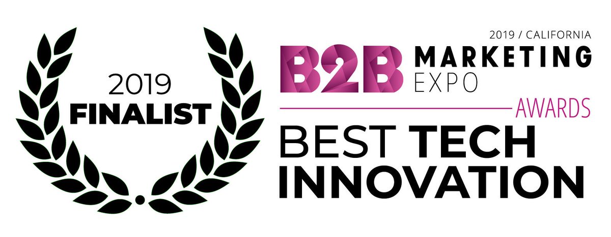 We are so excited to be a finalist for the Best Tech Innovation Award at the 2019 B2B Marketing Expo in Los Angeles.  

#AI #CRM #SocialCRM #B2BMarketingExpoUSA #ConversationAI
