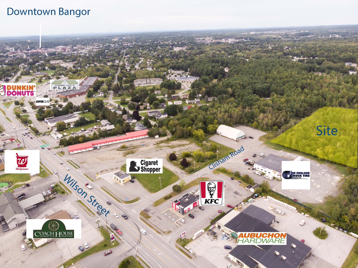 Development opportunity in Brewer, Maine. 3.5 acres ready for a ground lease or can build-to-suit.

#cre #commercialdevelopment #commercialrealestate #realestate #groundlease #brewermaine #buildtosuit #propertydeveloper #leasing #acres #developmentopportunity #lease #medical