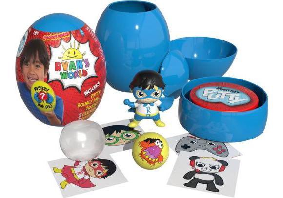 ryan's world green mystery egg