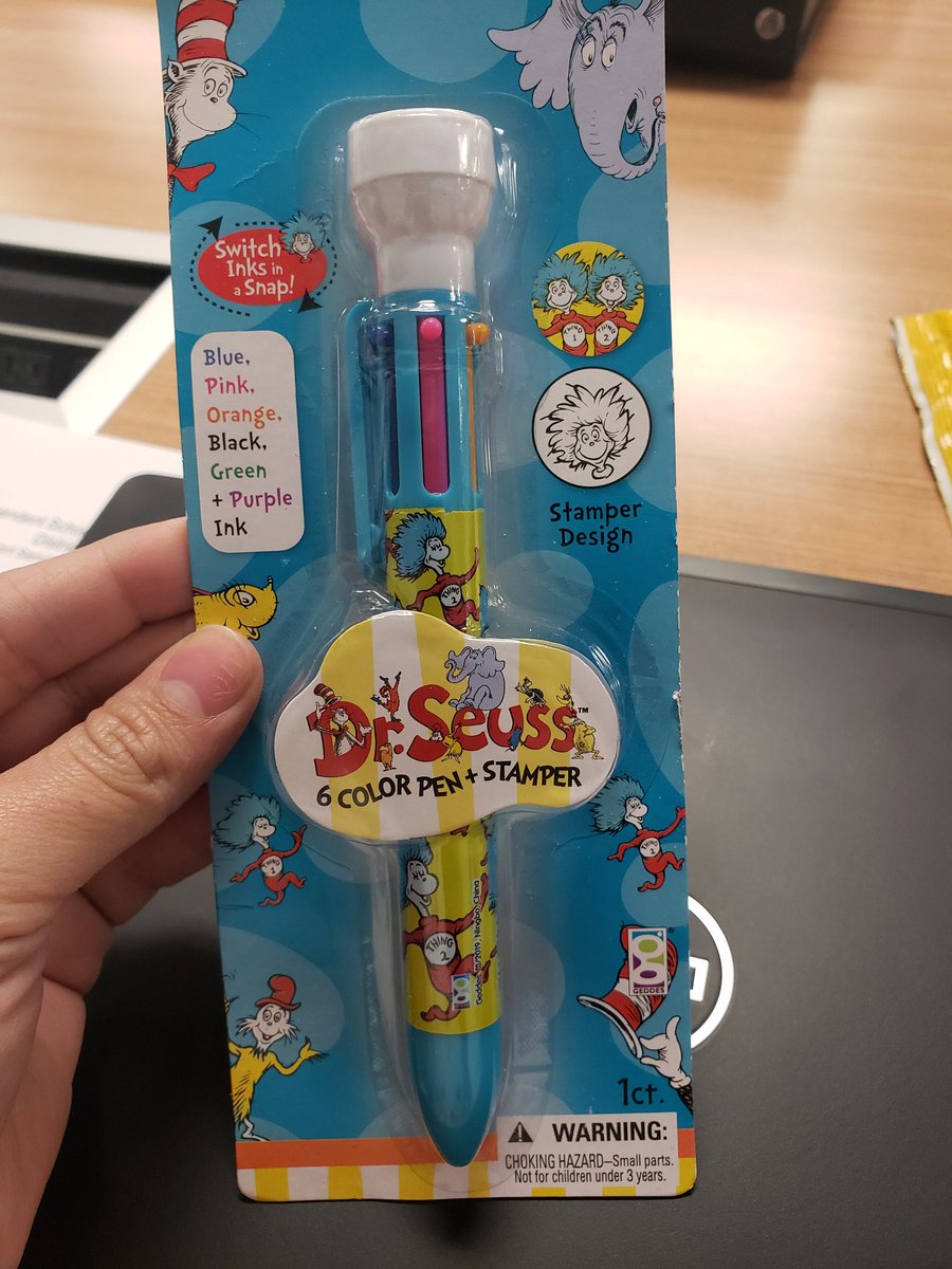 Thank you for my Dr. Seuss pen and stamper <a href="/BMartinSBISD/">Beverly Martin</a>!