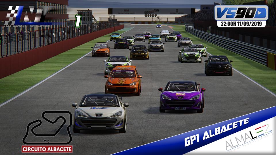 club_simracing's tweet photo. 🟢Comienza la Temporada de la #LNT1 de @club_simracing.

Circuito: Albacete
Hora: 22:00h
Directo: @vs90tv
Enlace: https://t.co/wBOUjk8g0B

Colabora: 
#Almalez https://t.co/GsVNaO96nu