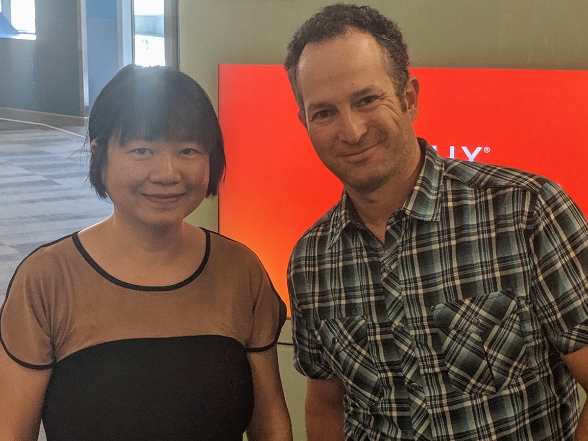 margaretmz's tweet image. Nice catching up with @JoshPix at #OReillyAI. Great talk "Unlocking the next stage in computer vision with deep neural networks"! #ComputerVison #DeepLearning