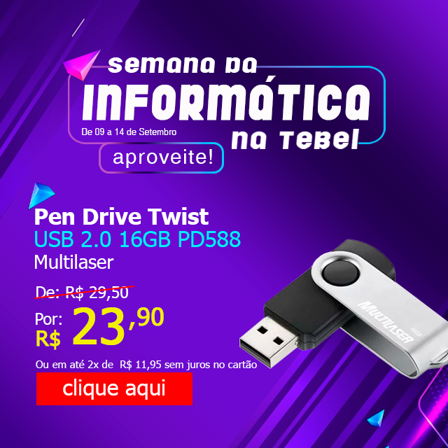 tebelsupri's tweet image. Semana da Informática na Tebel, vem que tá bombando!!! bit.ly/2XrgR1x 

#Tebel #TebelSuprimentos
#TudoQueVocêPrecisa
#Papelaria #PapelariaOnline 
#SemanaDaInformática #Informática #SuprimentosDeInformática