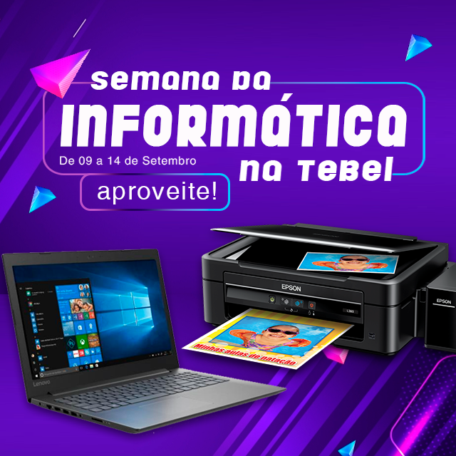 tebelsupri's tweet image. Semana da Informática na Tebel, vem que tá bombando!!! bit.ly/2XrgR1x 

#Tebel #TebelSuprimentos
#TudoQueVocêPrecisa
#Papelaria #PapelariaOnline 
#SemanaDaInformática #Informática #SuprimentosDeInformática