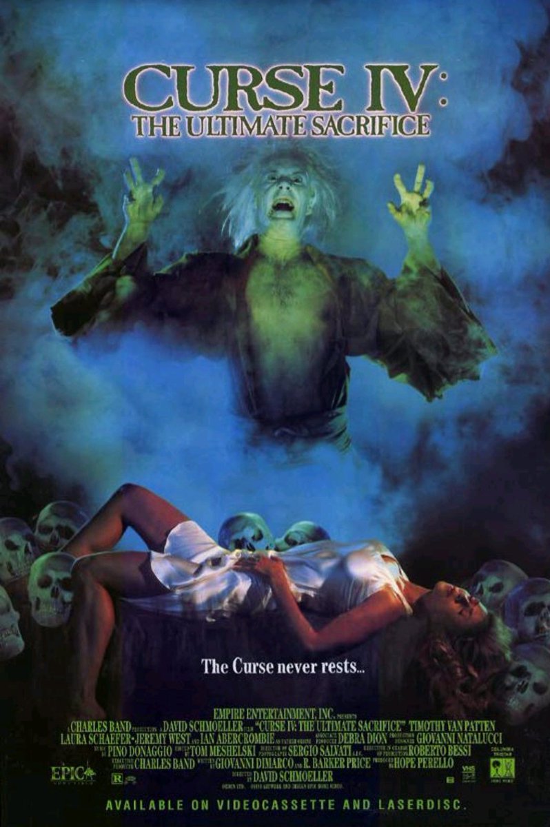 HorrorOrman's tweet photo. #ForgottenFright XX.
#Catacombs aka #CurseIVTheUltimateSacrifice
Released May 14th, 1988(Cannes Film Festival).
#LauraSchaefer #TimothyVanPatten
#thriller #horror #mutantfam #thelastdrivein #horrorfilms #horrorlovers #horrorfamily #horroraddict #HorrorMovie #horrorjunkies #scary https://t.co/s0yePlvQDE