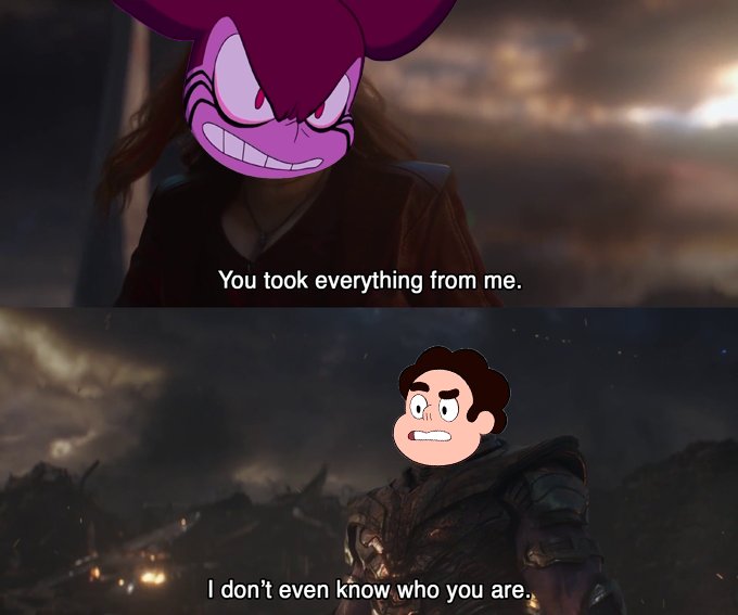 TorrentSamoyed's tweet photo. I just watched the new Steven Universe movie, and this scene really hit me. https://t.co/GTLTioVp1o
