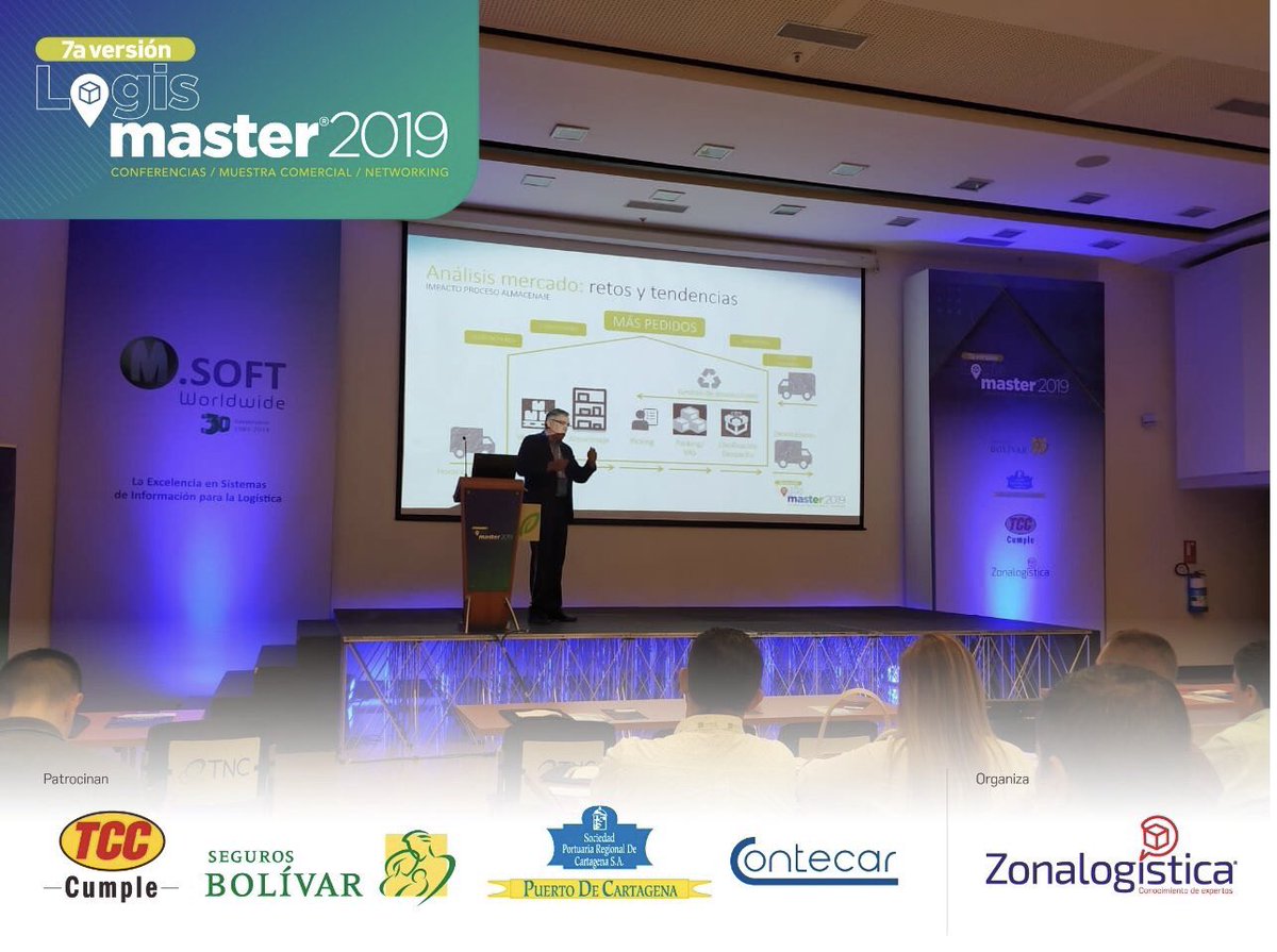 PuertoCTG's tweet photo. Algunos de los momentos vividos en el inicio la séptima versión del congreso Logismaster 2019 en la ciudad de Medellín organizado por @zonalogistica
https://t.co/aAOqCJrmv3
#Congreso #Logismaster
#GrupoPuertoDeCartagena
#SociedadPortuariaRegionalDeCartagena #Contecar https://t.co/tRffQBDnmj