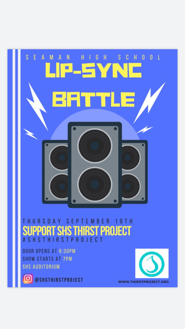 SeamanKeyClub's tweet photo. Don’t forget to attend the Lip Sync Battle and bring all your friends. Even better sign up to participate in the Lip Sync Battle in @rcrome1941 room E3! https://t.co/77LLBSbY4G