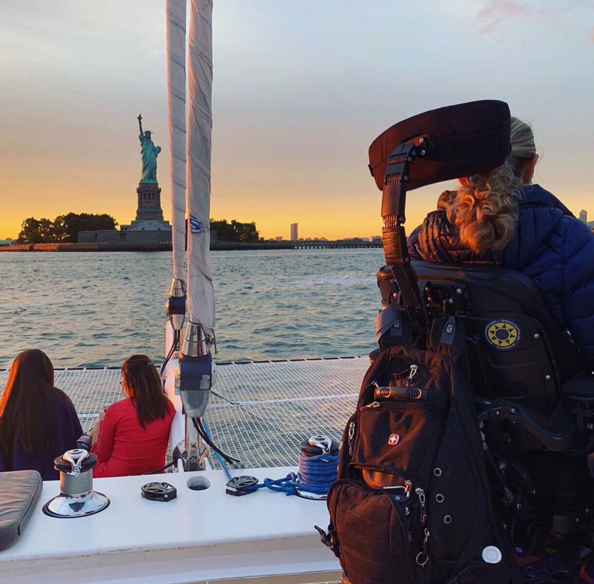 One15BKMarina's tweet image. For the past 10 days, we partnered with the #impossibledreamcatamaran to help people with disabilities experience life to the fullest. Thank you, @impossibledreamcatamaran, for bringing your impeccable mission to the #Brooklyn boating community. #dreamtheimpossible