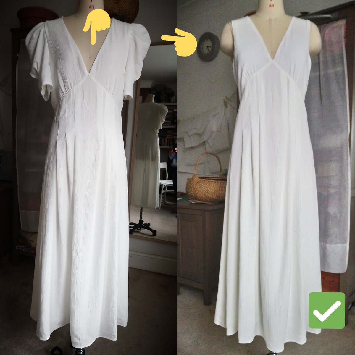 ChieBesson's tweet photo. Not everyone prefers a flamboyant wedding. However, you still need a nice dress and a good seamstress. ๐
#smallintimatewedding https://t.co/ZIzicHwX6e