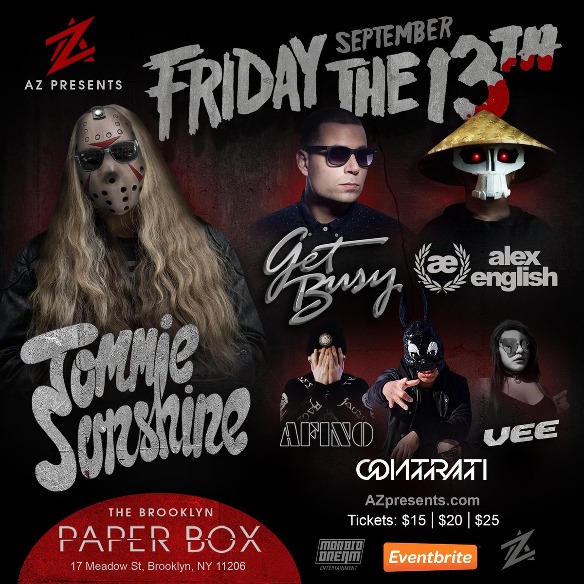 ༺ • A̴ ₣ ł ₦ Ө • ༻ (@afinomusic) on Twitter photo BROOKLYN – come joins us on Friday The 13th for our event at The <a href="/PaperBoxNYC/">The Paper Box</a> 💃🌙🕺
Expect heavy house music with sets by local talent Vee, Contrati, #AFINO, Alex English, Get Busy, and @TommieSunshine 🔥🎶
#tommiesunshine #edmnyc #nycedm
#azpresents #brooklynrave #nycravers BROOKLYN – come joins us on Friday The 13th for our event at The <a href="/PaperBoxNYC/">The Paper Box</a> 💃🌙🕺
Expect heavy house music with sets by local talent Vee, Contrati, #AFINO, Alex English, Get Busy, and @TommieSunshine 🔥🎶
#tommiesunshine #edmnyc #nycedm
#azpresents #brooklynrave #nycravers