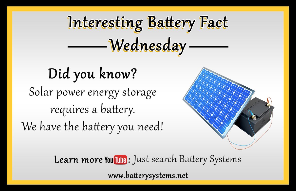 Batterysystems Hashtag On Twitter
