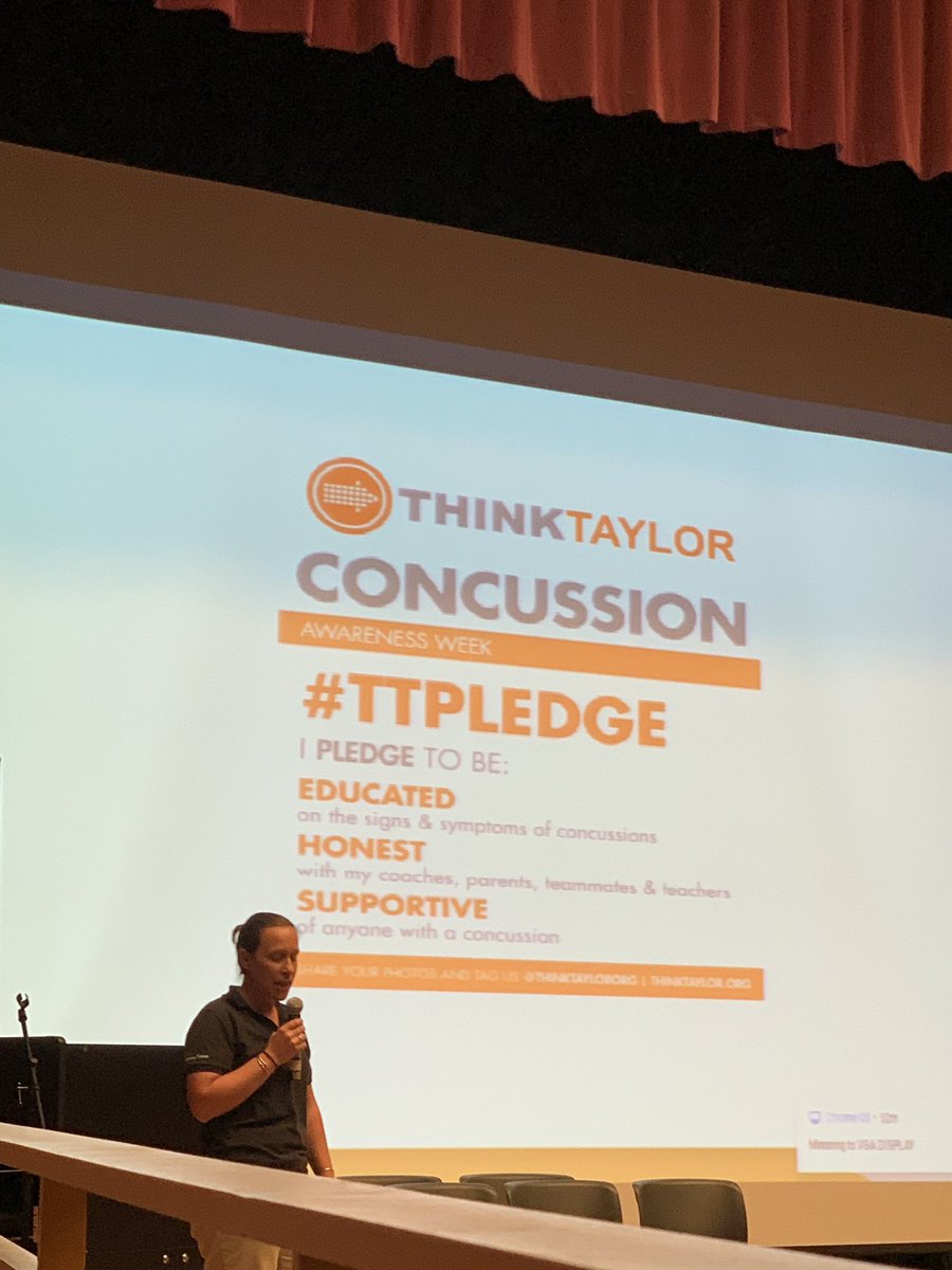MassConcussion's tweet image. Today is DAY 3 of #TTPledge #ConcussionAwareness What has your school done to increase awareness about concussion signs and symptoms.  Share your commitment to this cause  @ThinkTaylorORG @MIAA033