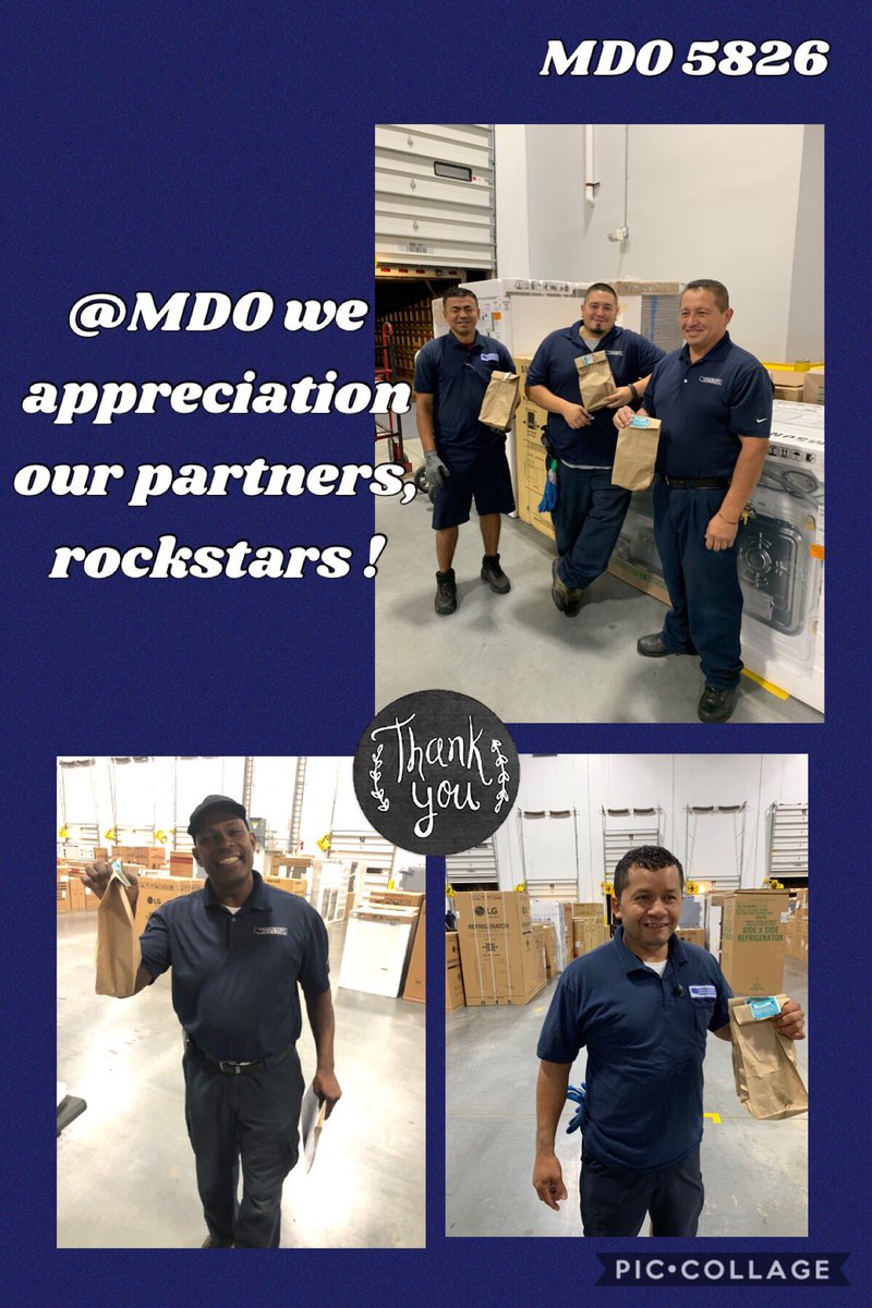 #thddriverappreciation Our partners , helping us deliver to our customers. @DanGrossTHD @Mcgalec99 @McVeighTHD @5826Mdo