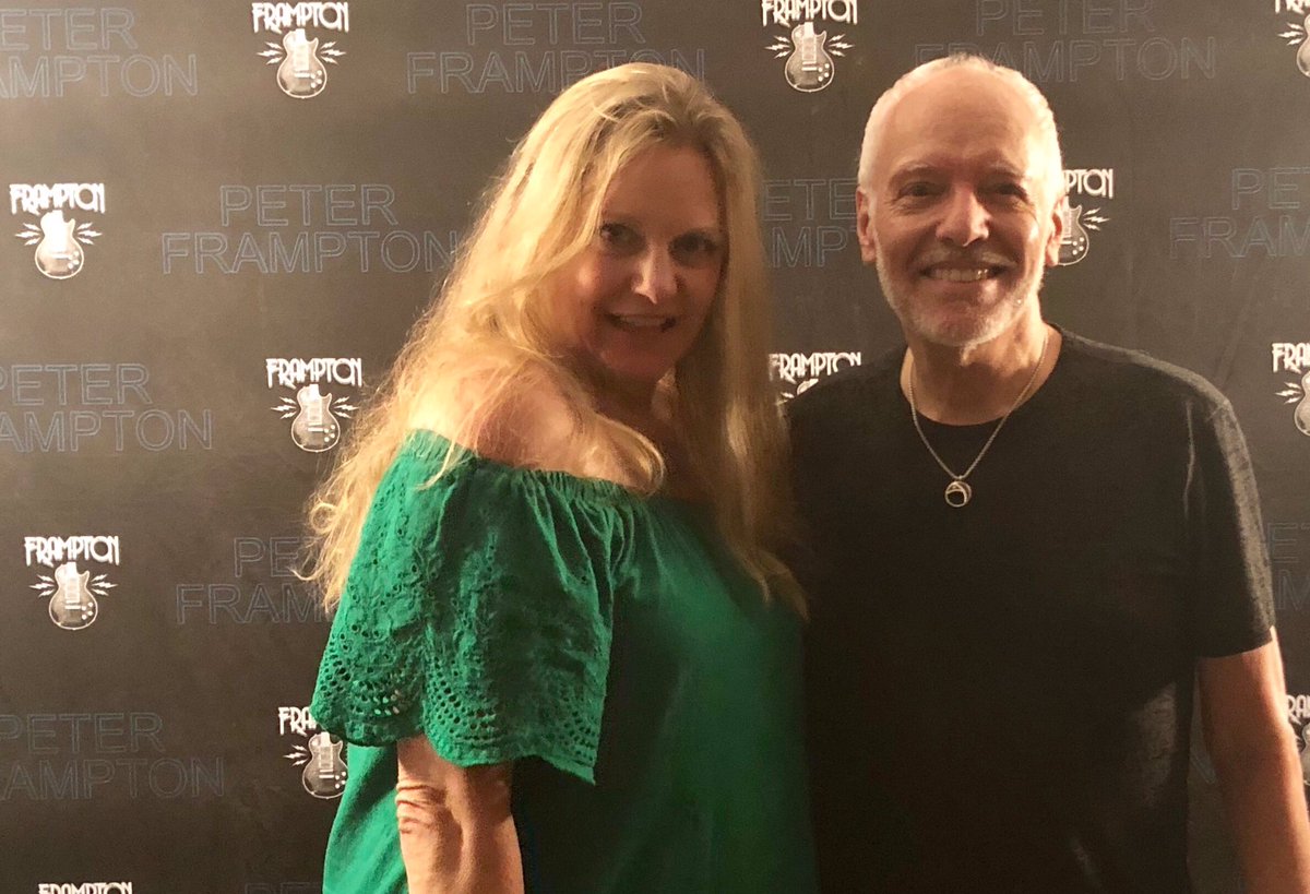sakingjmb1's tweet photo. What's better than meeting your adolescent crush backstage!?! Wishing @peterframpton all the best as he fights his IBM autoimmune disease. It didn't slow him down last night. He put on an incredible show! #InclusionBodyMyositis #farewelltour #jmbgems https://t.co/wg1lvSsEaR