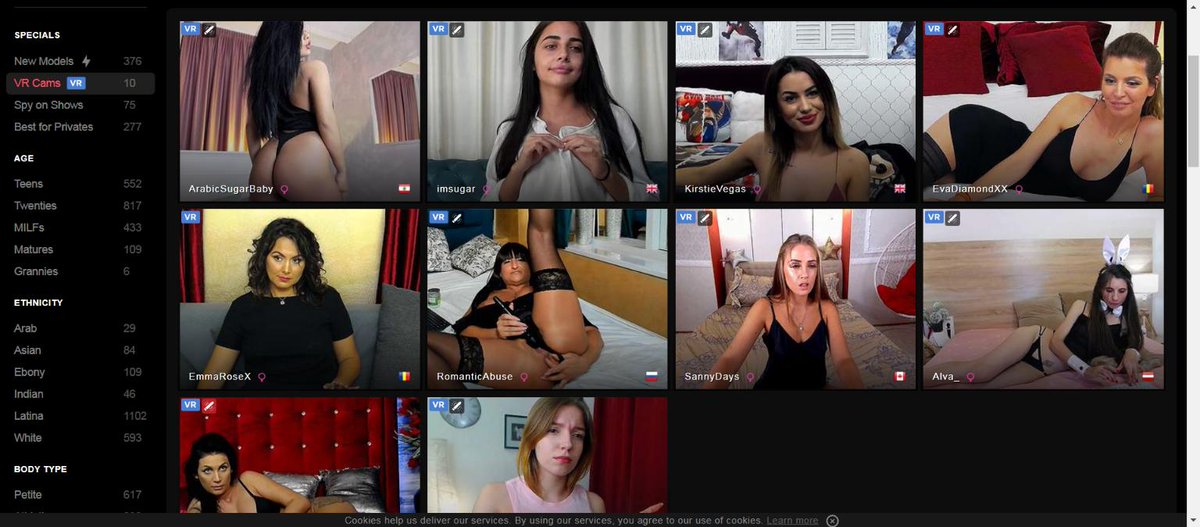 PornVideoTV's tweet photo. 12 VRCams Girls now live!  https://t.co/S1A2FX7hNe  #VRCams #VRGirls #VRCamgirls https://t.co/HtuDhA86jf