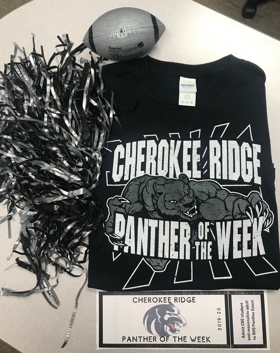 LoriVann3's tweet photo. So if you are Panther of the Week, you get to hang with the βrealβ Panthers at a football game, softball game, cheerleaders, or band! How cool is it to have good character @TBirdTalk ! @kipklein_ @RidgelandHigh #impactall https://t.co/V7SDb0J8xJ