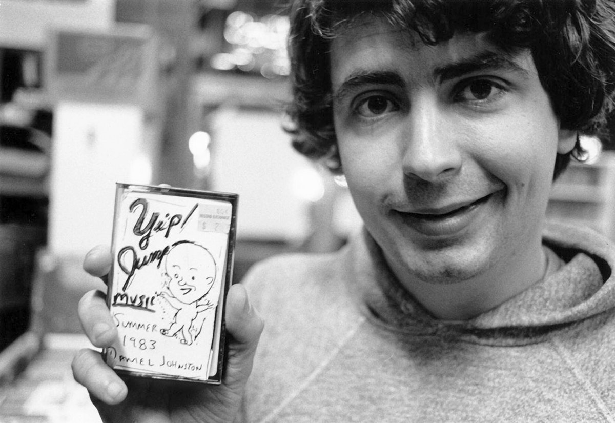 There ain't no colors in the sky anymore. Goodbye, Daniel Johnston.