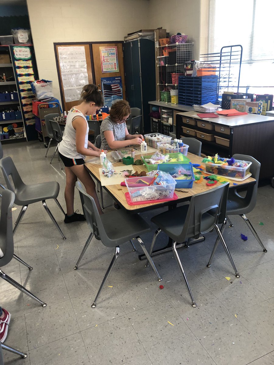 MrsAprilHolder's tweet photo. Look out Picasso- here comes the Wildcat art club. Thanks Mrs. Seiderman for tapping creativity. #wilsonlife https://t.co/zpU4HuW17B
