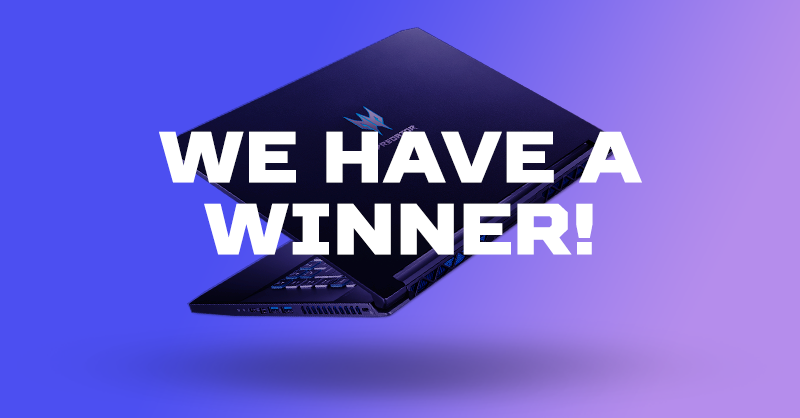 Predator_USA's tweet image. There were many entries for our #IntelGamerDays giveaway with @Envy, but there’s only one winner. Congrats, Jacob V., on your new #Triton500. #EnvyXPredator @IntelGaming