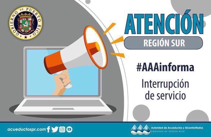 AcueductosPR's tweet photo. [Atención] Informamos que brigada de la #RegiónSur realiza trabajos de reparación de salidero que mantiene sin servicio a residentes de #ElTuque en el municipio de #Ponce #AAAparaTodos https://t.co/ESw90vlPC2