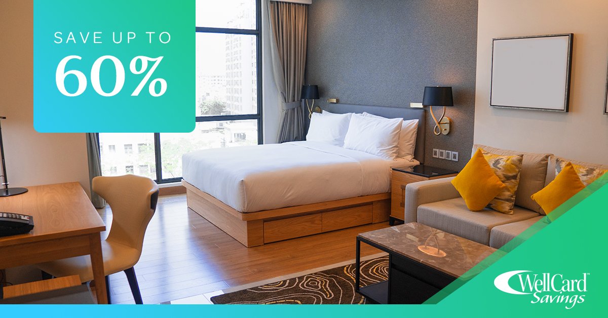 Looking for more ways to save? Your WellCard Savings membership gives you great deals on hotels, rental cars, movie tickets, &amp; more! 
#WellCardSavings #Membership