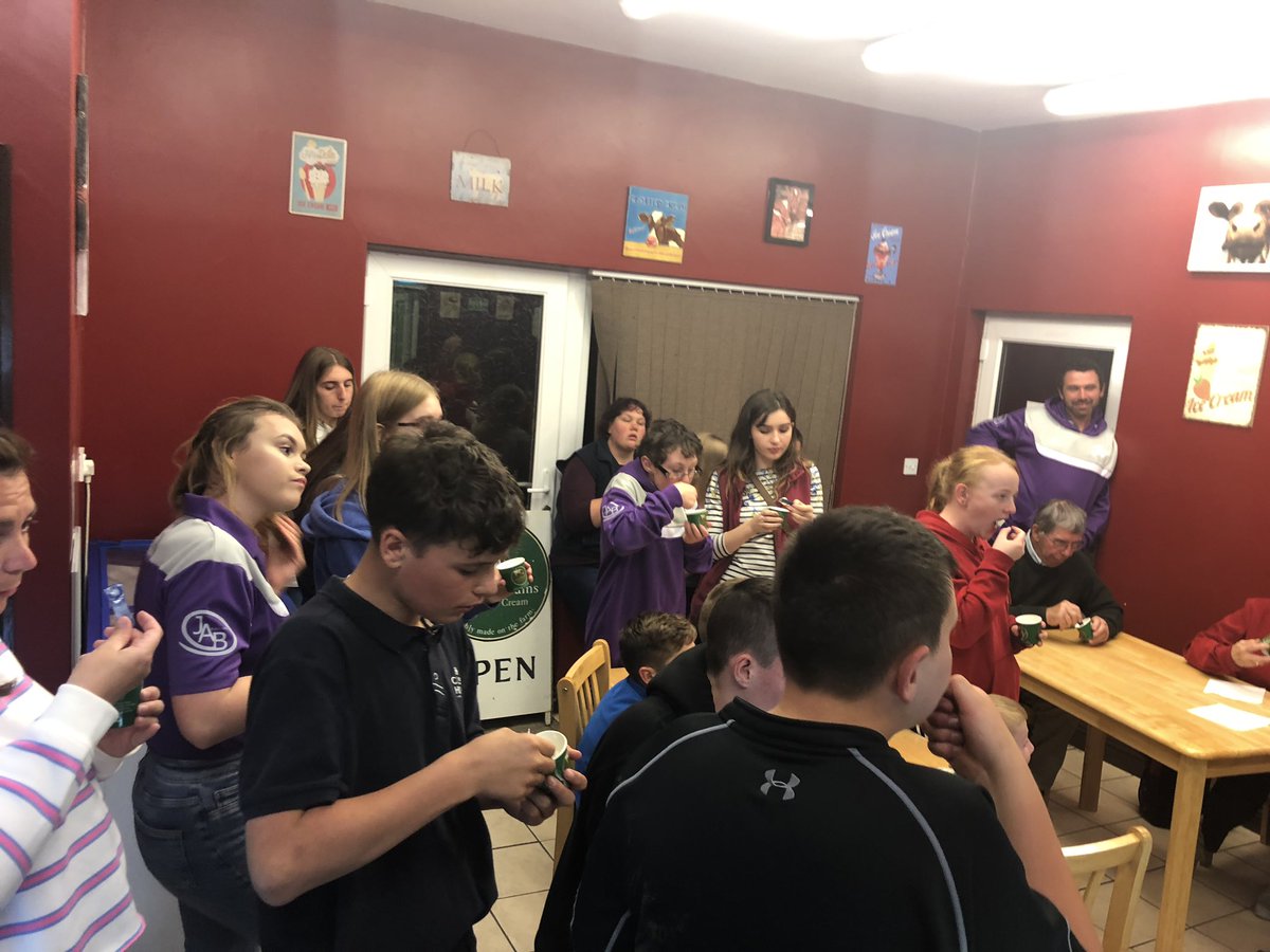 guilsfieldyfc's tweet photo. The quietest these lot have been in ages! Lovely trip to Dairy Dreams 🍦 #IcecreamOverload https://t.co/bby67h2fda
