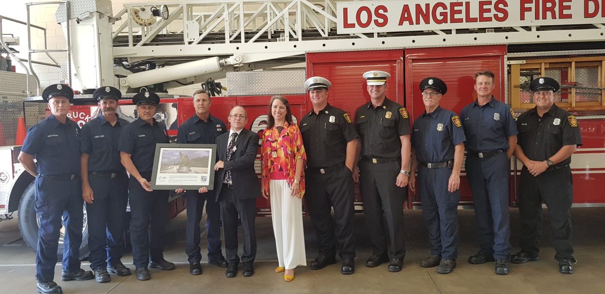 On this special day, went to Palisades Fire Station <a href="/FireStation69/">Fire Station 69</a> <a href="/PacifcPalisades/">Pacific Palisades</a> to express our gratitude and appreciation for their service! Met wonderful dedicated servicemen! Can be proud of such able and capable firefighters! <a href="/LAFD/">LAFD 🔥</a>  <a href="/LAFDChief/">Interim Fire Chief Ronnie Villanueva</a> <a href="/MayorOfLA/">Mayor Karen Bass</a> <a href="/PalisadesLA/">Pacific Palisades</a>