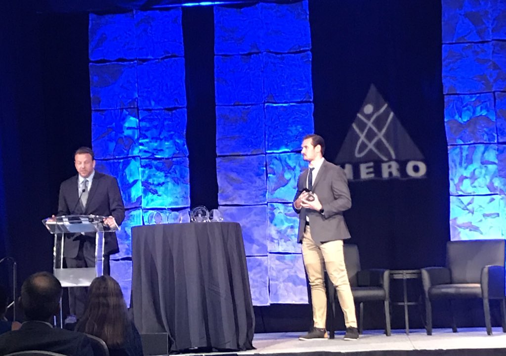 VitalityUSA's tweet photo. “I want to thank Vitality, our partner, we couldn’t do it without them” -Dane Friend, @BCMHouston VP of Human Resources  #HeroForum19 https://t.co/mFQNtK9rsH