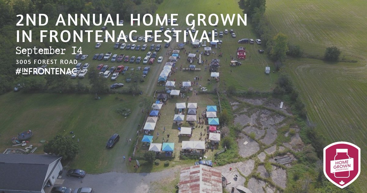 FrontenacCounty's tweet photo. It's going to be a triple header this weekend #inFrontenac
Whether you are into local products and food π©βπ³π, folk music π₯ or trail activitiesπΆββοΈπββοΈπ΄ββοΈπ΄ these events have you covered!
#FrontenacFive https://t.co/ej6T0OrKKR