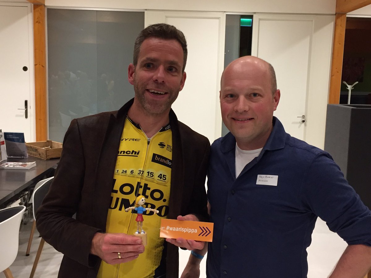 thijsrupert's tweet photo. Inspirerende avond van @IKTwente met @bramtankink als spreker. #waarispippa , nou hier dus vanavond @Spierfonds. Voor mensen met een spierziekte leven is het elke dag topsport #smadewerelduit https://t.co/ACxjPwOuYw