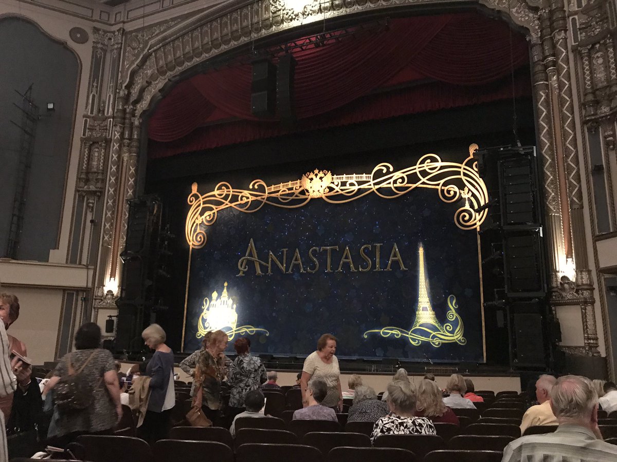PatrickHastin's tweet photo. It has been a while after having a new born baby. Feeling very excited to be back to see Anastasia The Musical @shnsf @AnastasiaBway https://t.co/Cn23ahWGj6